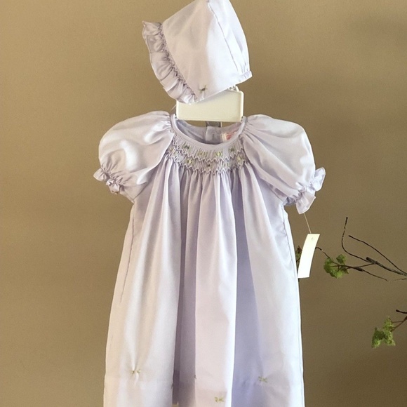 smocked day gowns for newborns